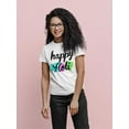 thumbnail image 2 of Happy Holi! T-Shirt Women -SPIdeals Designs, Female 3X-Large, 2 of 4