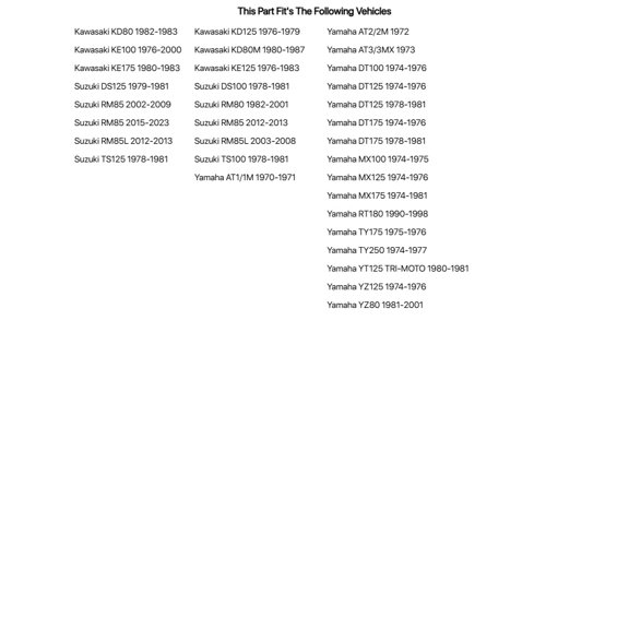 Tusk Front Sprocket 12 Tooth