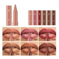 thumbnail image 3 of Carmine Gradient Lipstick Crayon Lip Liner Pencil Gradual Effect Lip Pencil Lipstick For Women Long Lasting Proof Lipstick Pencil 2.4g, 3 of 5