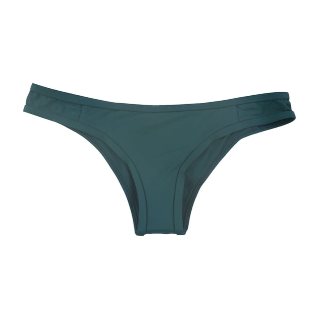 Parte inferior de Bikini de cobertura moderada Tavik Jayden verde mediano