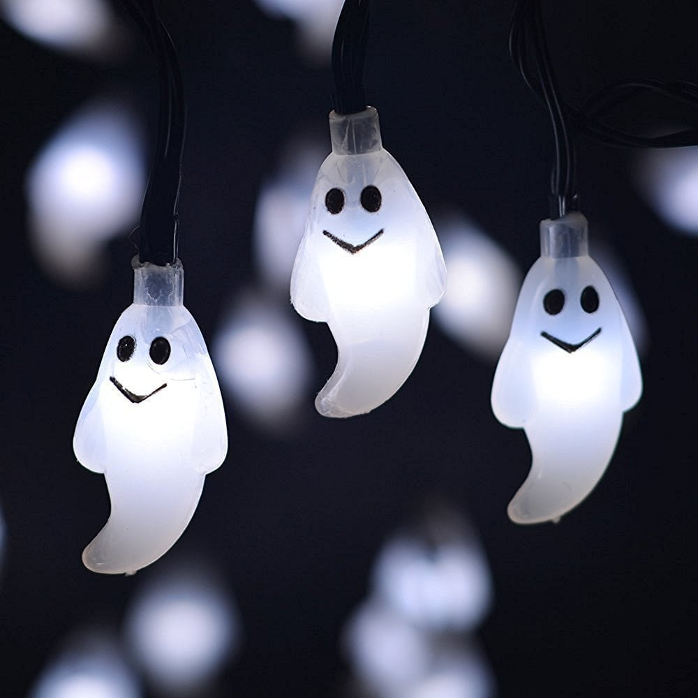 GHOST DECORATION GLOW IN THE DARK Halloween Decor Party Wall Door Accessory I 639277826091