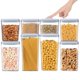 thumbnail image 1 of Recipientes de almacenamiento de alimentos Cozey Daily Pop, 8 unidades, herméticos, sin BPA, 1 of 7
