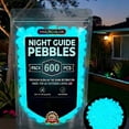 thumbnail image 1 of Roiihwy 1000Pcs Aquarium Rocks Sand, Glow in the Dark River Rocks for Landscaping, Landscape Rocks for Fish Tank Aquarium Driveway Walkway, 1 of 8