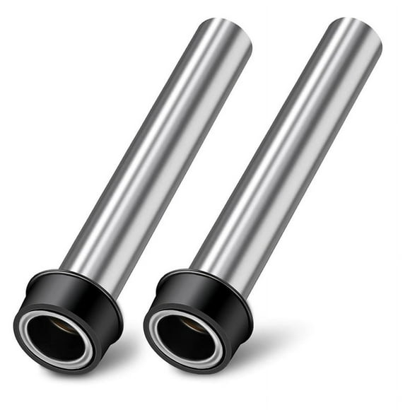 2 Pcs Bar Sink Overflow Pipe 7.48 Inches Sink Strainer Pipe Sink Drain Tube for Holes Pipe Stopper Bathroom Pipes