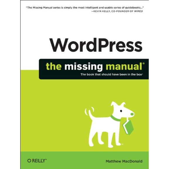 Pre-Owned Wordpress: The Missing Manual (Paperback) by Matthew MacDonald