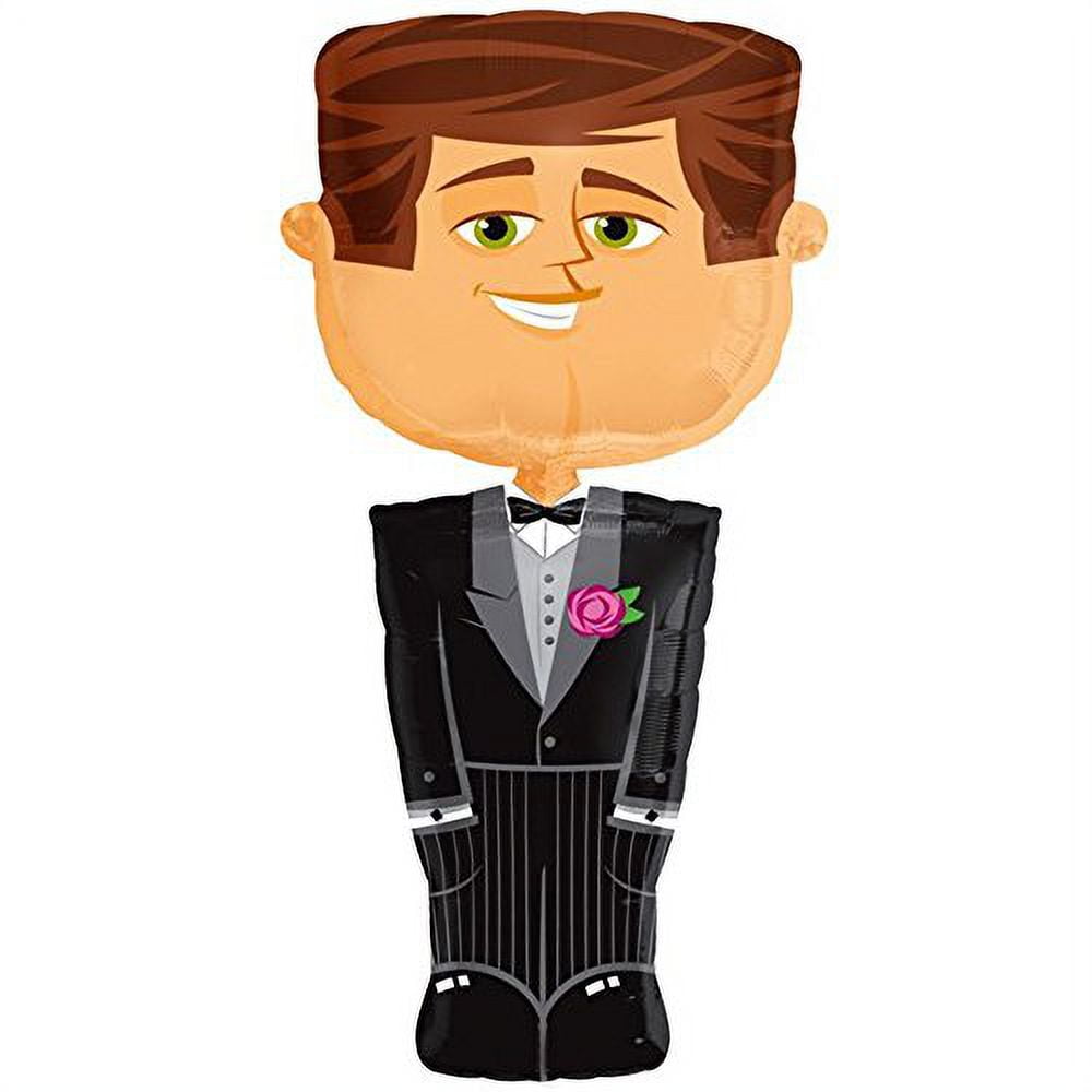 Groom 50 Inch Foil Balloon