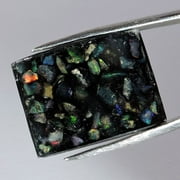 27.60Cts Genuine Ethiopian Opal Octagon Shape Cabochon Handmade Gemstone