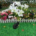 thumbnail image 4 of Solar Lilium Flower LED Outdoor Garden Light | 7 Head Artificial Lily | Waterproof IP65 | Multicolor Decorative Mood Lighting | Solar-Powered Courtyard Patio Accent | 71cm | Long-Lasting 6-12hr, 4 of 8