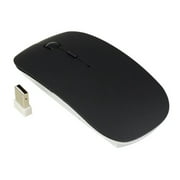 TopCase Black USB Optical Wireless Mouse for Macbook (pro , air) and All Lapt...