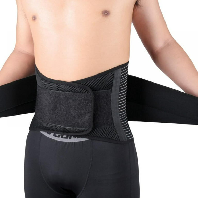 FREETOO Back Support Belt for Lower Back Pain Relief Ergonomic design with  Lumbar Pad Back Brace