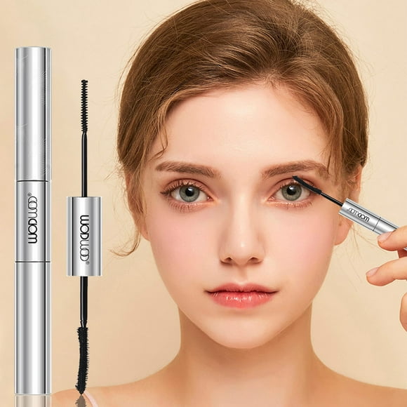 Jienlioq Wodwod Eyelash Star Double Effect Mascara - Natural Volumizing & Lengthening, Curling formula for Sensitive Eyes, Smudge-Proof with Oil Infused Easy Removal