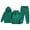 Dark Green, variant on Taybagh Girls Outfits Size 7/8 Solid Color Hoodie Print Top Pants Set Baby Clothes for Girls Holiday Kids Sweat Suit Green 6-7 Years
