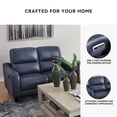 thumbnail image 4 of Signature Design by Ashley Mercomatic Ocean Power Reclining Loveseat, 4 of 22
