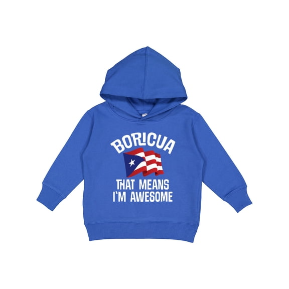 Inktastic Boricua Means Im Awesome Puerto Rican Toddler Hoodie