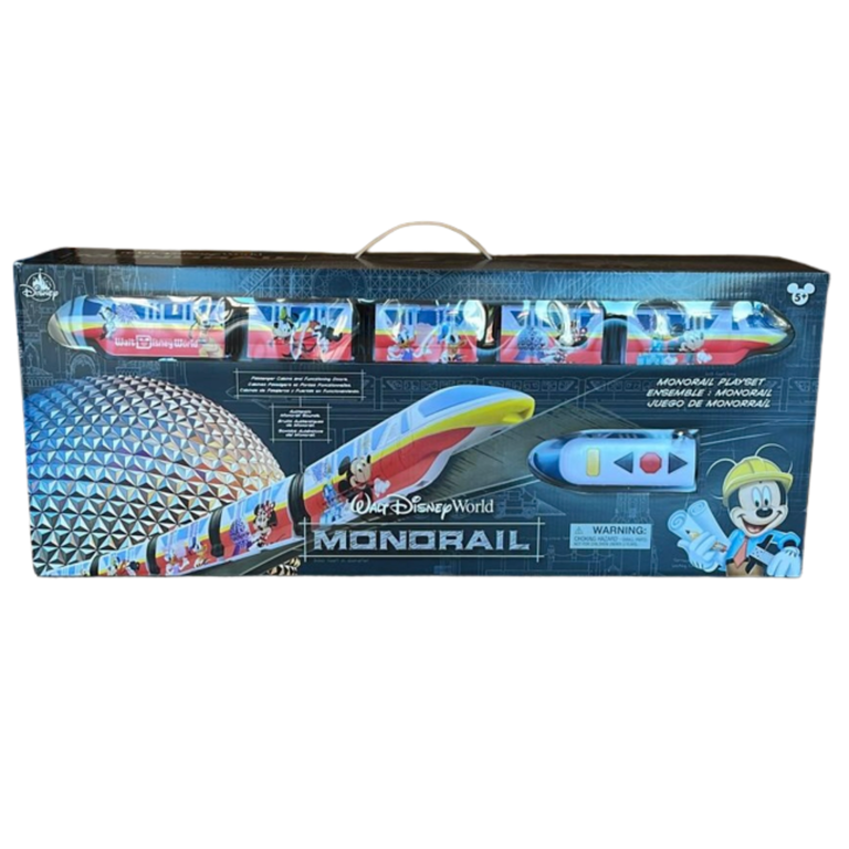 Disney Parks 2023 Mickey & Friends Monorail Train Playset With