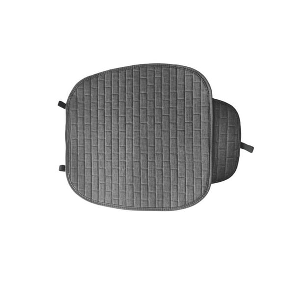 Car Seat Covers Front Bottom, Comfortable Linen Seat Cushion Covers with Excellent Permeability and Sweat Absorption, Universal Fit for Most Vehicles, Breathable All-Season