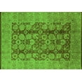 thumbnail image 1 of Ahgly Company Indoor Rectangle Oriental Green Industrial Area Rugs, 7' x 10', 1 of 4
