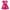 Fuchsia, variant on ENFLASH Little Girls Summer Cotton Rainbow Unicorn Casual Dress Kids Short Sleeve Cartoon Dresses
