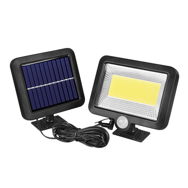 Moyic Luz de pared de inducción LED, luz de Sensor Solar dividida, lámpara de jardín de inducción corporal COB con Control de luz, inducción Iluminación y accesorios Moyic HA017840-00