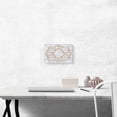 thumbnail image 2 of ARTCANVAS Art Deco Yellow Geometric Design on White Canvas Art Print - Size: 12" x 8" (0.75" Deep), 2 of 9