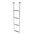 thumbnail image 3 of DYNWAVECA 4 Step Boat Ladder, Stainless Steel Telescopic 4 Step Pontoon Boat Ladder Extendable Dock Ladder for Boat Swimming Pool, 3 of 10