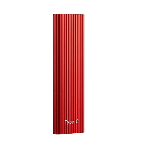 16 GB 3.1 Mini External Portable Solid-State Drive Up to 430MB/s USB-C Corrugated Portable SSD Drive for Slide in Pocket