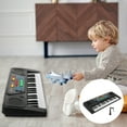 thumbnail image 3 of 1 juego de juguete de piano de piano electrónico juguete educativo para niños pequeños (negro), 3 of 6