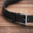 thumbnail image 5 of Wrangler Leather Belts for Men Adult, Casual Everyday Men's Belts for Jeans & Khakis, Black, Size 38, 5 of 7