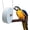 blue, variant on Bird Beak Grinding Stone, Large Blue Cylinder Parrot Chew Toy with Metal Hanging Chain, Cage Accessory for Medium & Large Birds Including Macaws, African Greys, Cockatiels