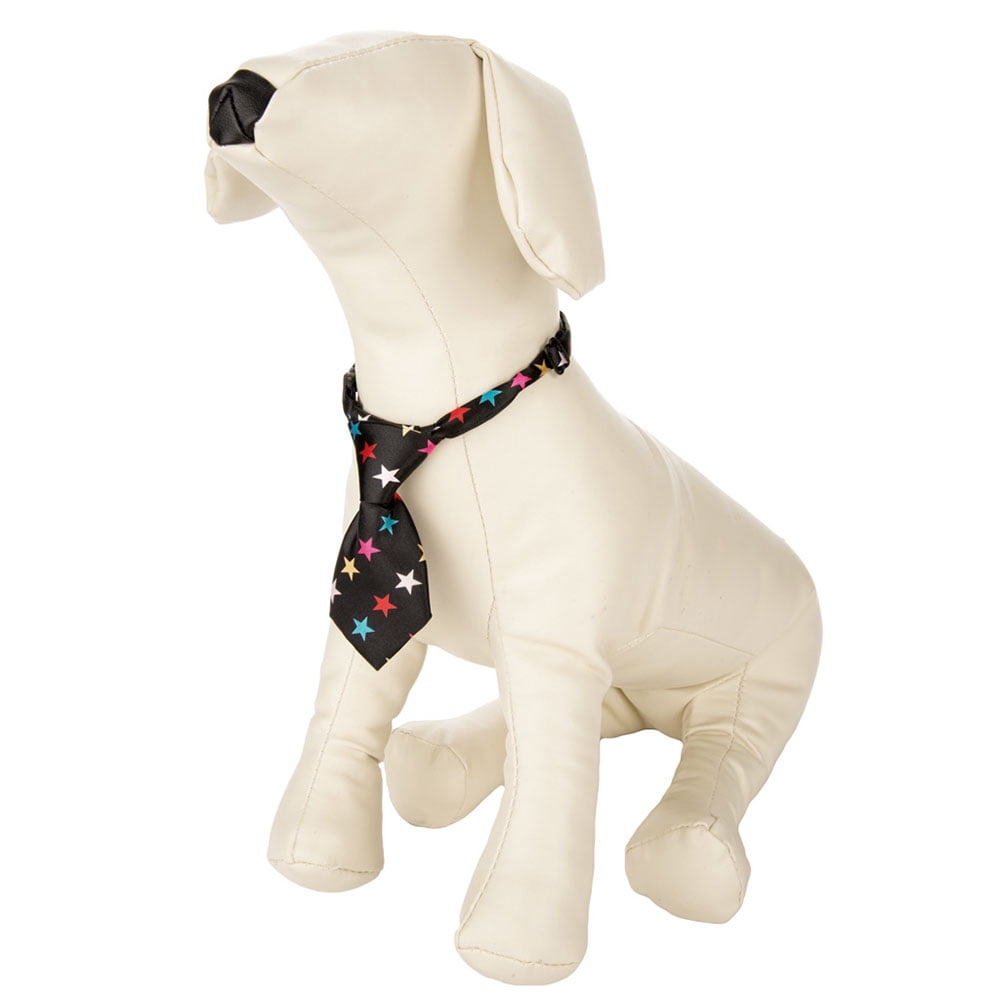 CUECUEPET Adjustable Party Time Novelty Design Fashion Necktie for Small Dogs