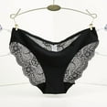 thumbnail image 2 of Women Lace Panties Bikini Lingerie Cotton Knickers Soft Underwear Ladies Briefs, 2 of 2