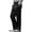 Black, variant on Migroa Mens Baggy Casual Dress Pants Lightweight Pleated Wide Leg Pants Loose Relaxed Fit Trousers Black L