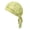 Yellow, variant on Paisley Pirate Cap with Tails - Breathable Moisture Wicking Durag, Stretchy Hip Hop Head Wrap for Cycling, Running, Street Dance, Outdoor Sports Yellow one size