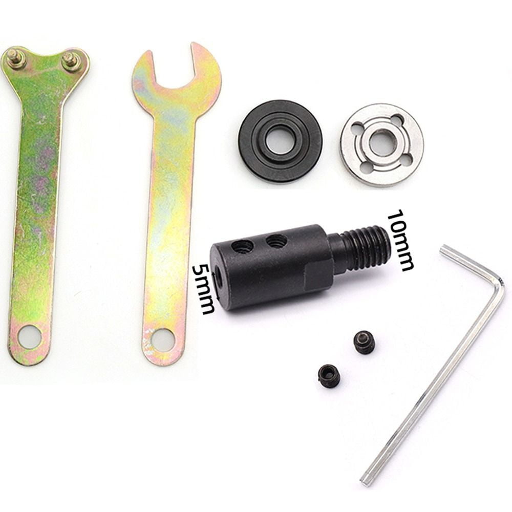 With Wrenc 5mm14mm Pneumatic Tool Kit Angle Grinder Accessories M10 Adaptor Screw Coupling