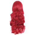 thumbnail image 4 of LinYooLi 28 Pouces/70 cm Perruque Synthétique Cheveux Longs Bouclés (Brun Blond Mélangé), 4 of 4