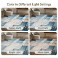 thumbnail image 7 of ODIKA 6'x9' Washable Area Rug Non-Slip, Easy Care, Abstract Distressed Bordered Mosaic Vintage Farmhouse Lightweight for Family Room, Living Mater Bedroom, 7 of 7