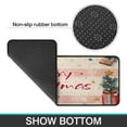 thumbnail image 7 of Kitchen Rug Set of 2 Non Slip Christmas Kitchen Mats for Floor,Merry Christmas Happy New Year Gift Kitchen Rugs and Mats for Bathroom,Room Bath (47x17+30x17 Inches), 7 of 7