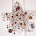 thumbnail image 4 of Bewildely de noche de árbol de Navidad, tira de lámpara DIY, diseño de fiesta de vacaciones, iluminación decorativa para sala de estar Kits de decoración para fiestas 2M 20 luces Bewildely HA073733-04, 4 of 6