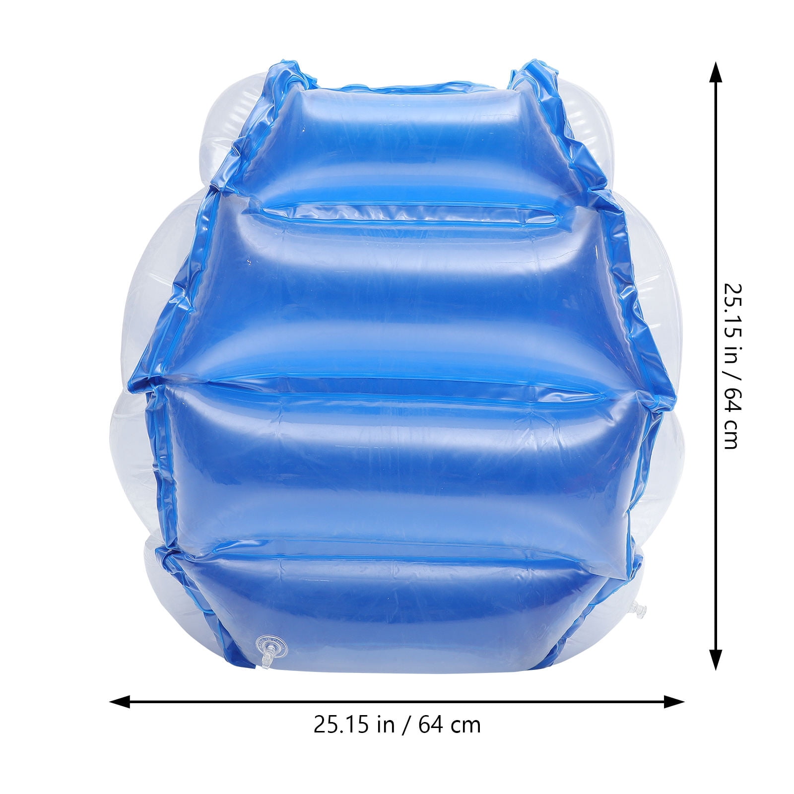 FELTECHELECTR Inflatable PVC for Outdoor Games, Picnic Fun, Exercise and Active Play - 1 Piece