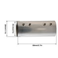 thumbnail image 3 of Scienceny Cilindro de tubo Tubos rectos Conector Espejo Pulido Tubo Montaje Yates Marines Kayaks Pesca Bombillas para automóviles, 3 of 6