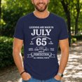 thumbnail image 4 of Jollimate Legends Are Made in July 1961 Shirt, 65th Birthday Graphic Tee, Aged to Perfection T-Shirt, 4 of 6