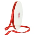 thumbnail image 1 of Cinta de raso TONIFUL de 1 cm x 91 m rojo poliéster en rollo, 1 of 6