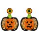 thumbnail image 1 of Accesorios de Halloween Pendientes de Halloween para mujer Pendientes de cuero Pendientes temáticos de Halloween JM, 1 of 5