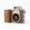 Brown, variant on Mini Digital Camera Keychain, 1080p Video, 8MP Photos, Flash, Green, 8GB Card Included