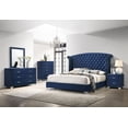 thumbnail image 3 of Melody 5-piece Queen Bedroom Set Pacific Blue, 3 of 15