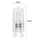 thumbnail image 5 of 40x LáMpara de Bombilla HalóGena Duradera Resistente una Altas Temperaturas para Horno G9 para Refrigeradores, Hornos, Ventiladores, 40 W, 500 ℃, Bombilla de Clavija, 120 V, 5 of 5