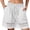 White, variant on SBYOJLPB Shorts Pants Women's Stretch High Waisted Shorts with Drawstring Lace Bohemian Wide Leg Casual Shorts