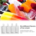thumbnail image 2 of Ice Cream Mold Silicone 4 Slots Ice Non-stick Ice Cream Mold Cube Tray Heat-resistant Non-stick DIY Making Mould Bakeware, 2 of 8
