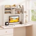 thumbnail image 5 of Costway 37" Desktop Bookshelf Wooden Organizer with 6 Shelves 2 Anti-tipping Devices White, 5 of 10