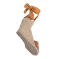 thumbnail image 4 of Alpargata De Plataforma Habana Con Yute Natural Piel Vegana Camel Con Ajuste Estilizado Para Mujer, 4 of 5